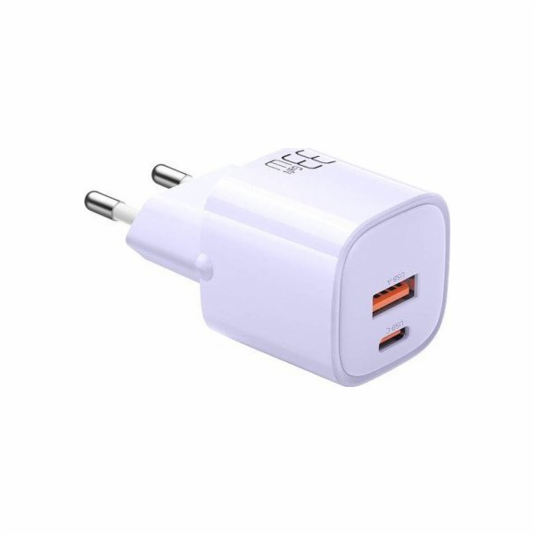 Nabíječka GaN 33W Mcdodo CH-0155 USB-C, USB-A (fialová)