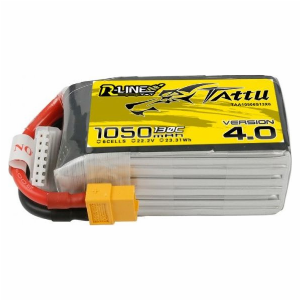 Tattu R-Line 4.0 1050mAh 22,2V 130C 6S1P XT60 baterie