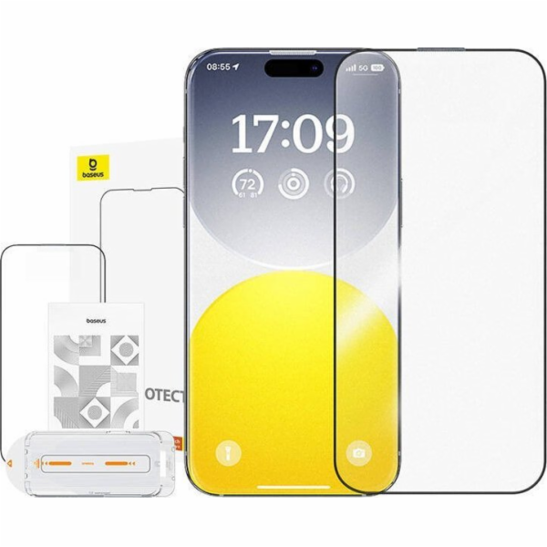 Tvrzené sklo Baseus Crystalline Anti-Glare iPhone 15 Plus
