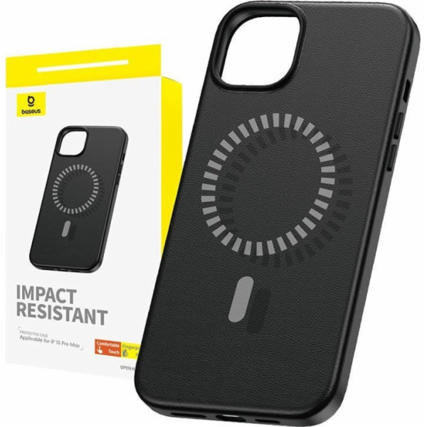Magnetické pouzdro pro iPhone 15 ProMax Baseus Fauxther S...