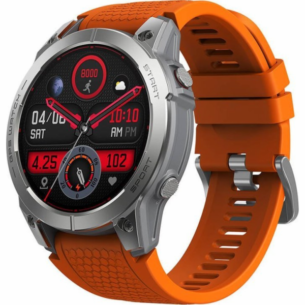 Chytré hodinky Zeblaze Stratos 3 (oranžové)