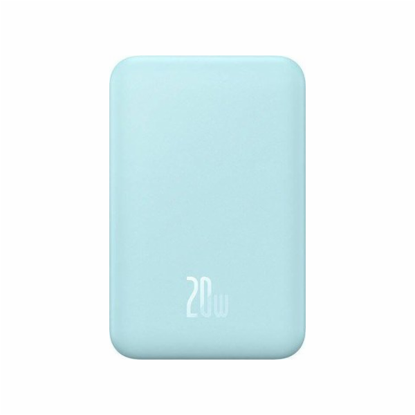 Magnetická mini powerbanka Baseus 5000mAh, USB-C 20W (modrá)