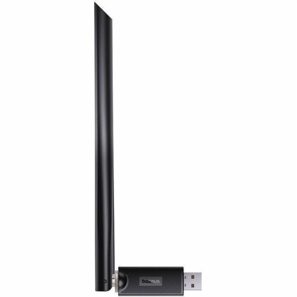 Baseus FastJoy adaptér Wi-Fi s anténou, 150Mbps (černý)