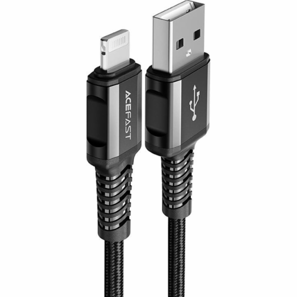 Kabel USB-Lightning Acefast C1-02, 1,2 m (černý)