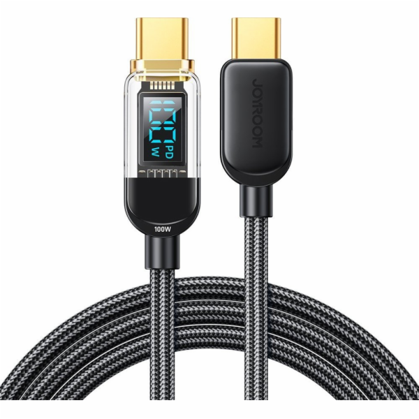 Kabel USB-C 100W 1,2 m Joyroom S-CC100A4 (černý)