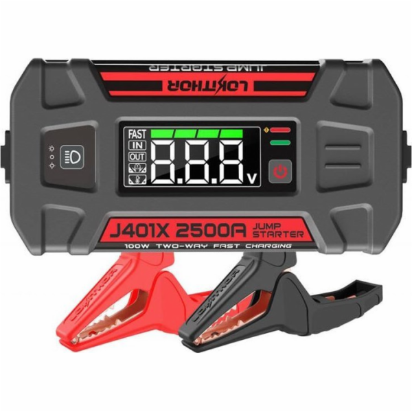 Powerbanka / Jumpstarter Lokithor J401X - 2500A 12V 74Wh