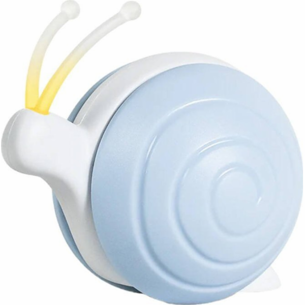 Interaktivní hračka pro kočky Cheerble Wicked Snail (modrá)