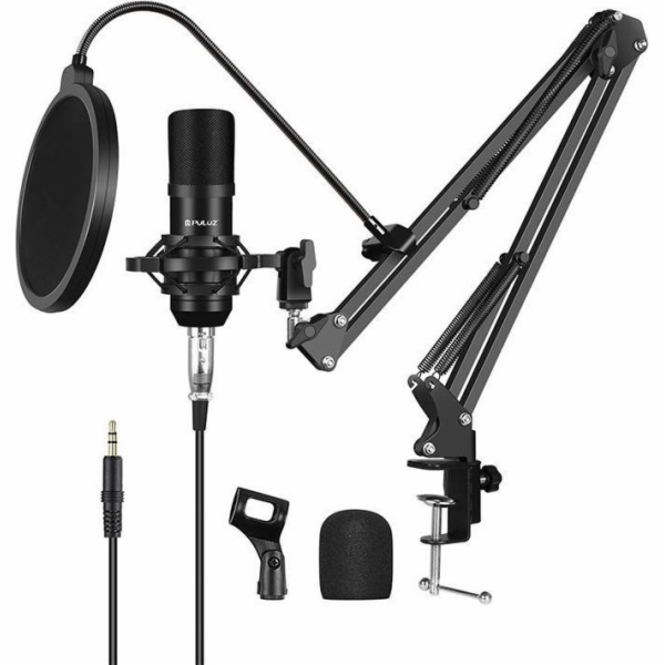 Kondenzátorový mikrofon Puluz PU612B Studio Broadcast