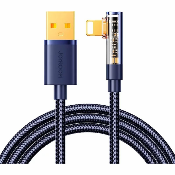 Úhlový kabel k USB-A / Lightning / 1,2 m Joyroom S-UL012A...