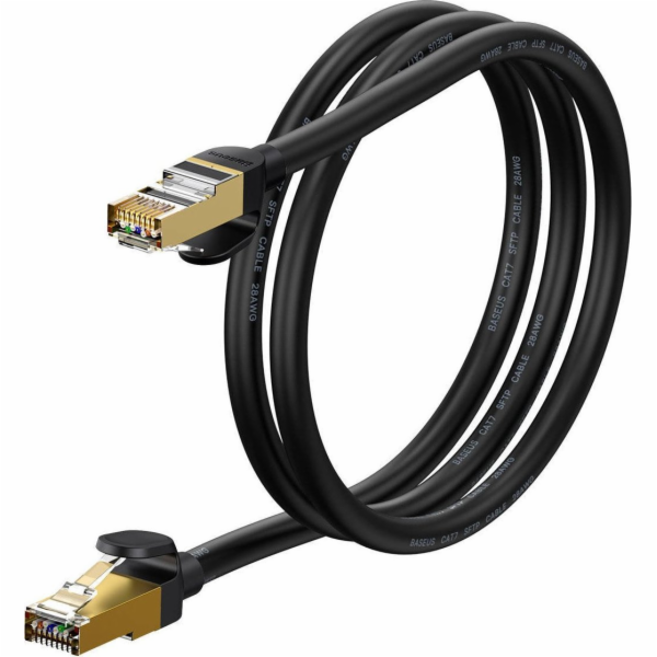 Síťový kabel Baseus Ethernet RJ45, 10 Gb/s, 1 m (černý)