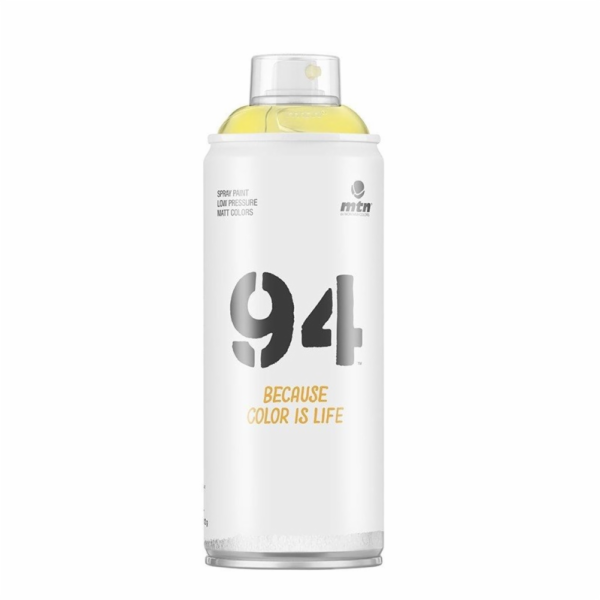 Aerosolové barvy Montana Water Based, St. žlutá, 0,4l