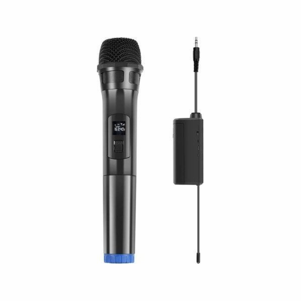 Bezdrátový dynamický mikrofon UHF PULUZ PU628B 3,5 mm (če...