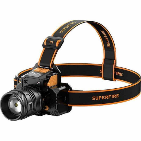 Světlomet Superfire HL58, 350lm, USB