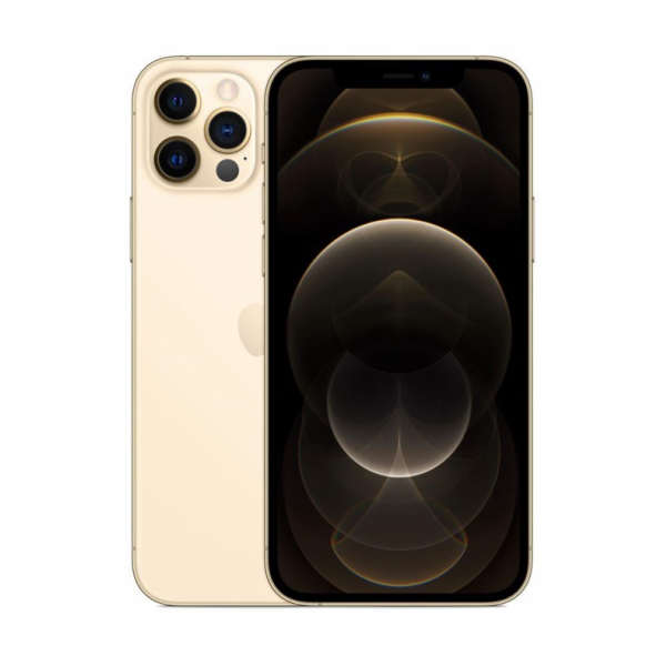 Telefon Apple iPhone 12 Pro Max, zlatý, repasovaný