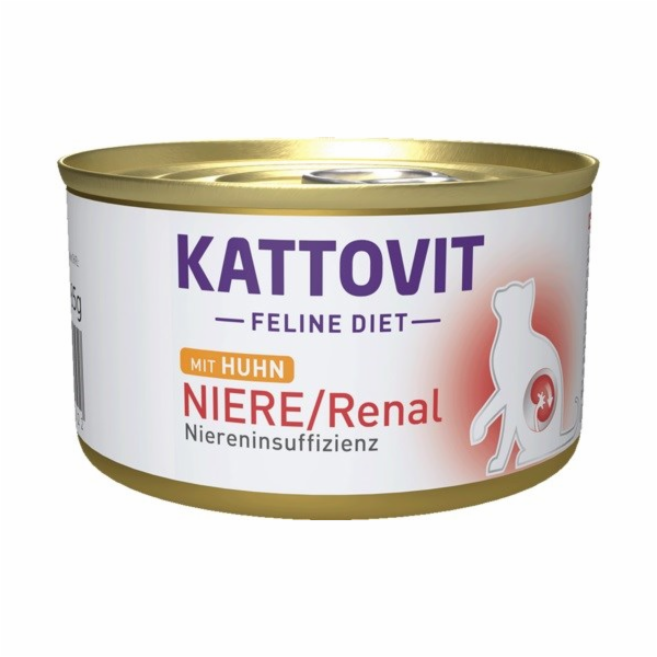 KATTOVIT Feline Diet Niere/Renal Chicken - mokré krmivo p...