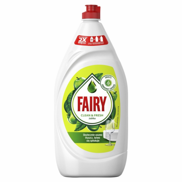 Mycí prostředek na nádobí Fairy Apple, 1,35 l