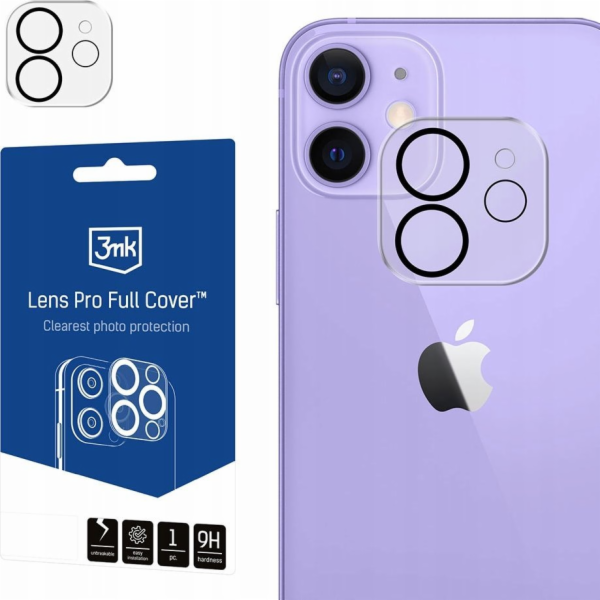 3mk ochrana kamery Lens Pro Full Cover pro Apple iPhone 1...