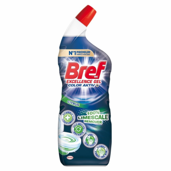 Čistič záchodové mísy BREF EXCELLENCE GEL+COLOR AKTIV, 70...