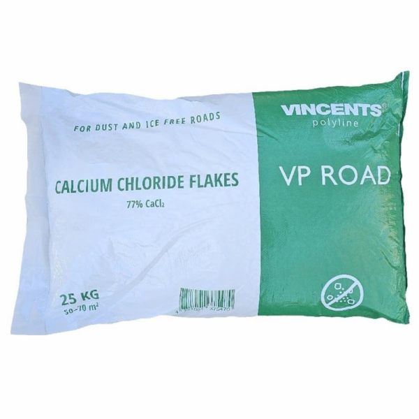 Chlorid vápenatý Vincents Polyline VP silniční, 25 kg