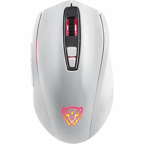 Herní myš Motospeed V60 5000 DPI (bílá)