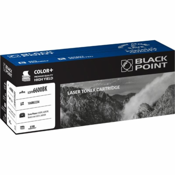 Toner Black Point LCBPX6600BK Náhradní černý toner 106R02...