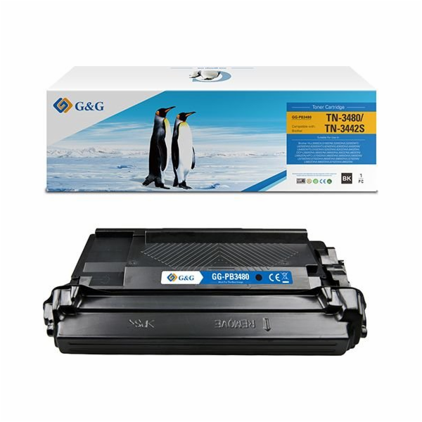 Náhradní černý toner G&G TN-3480 (NT-PB3480)