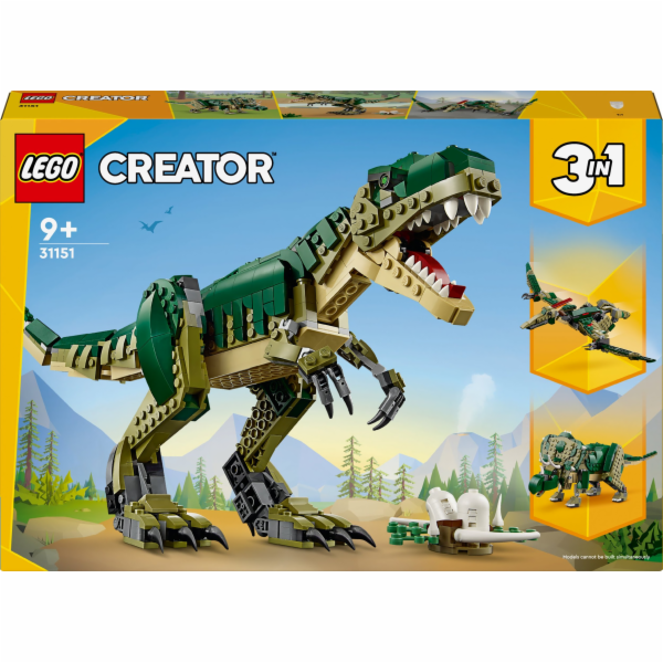 LEGO 31151 Creator 3 v 1 T.Rex, stavebnice