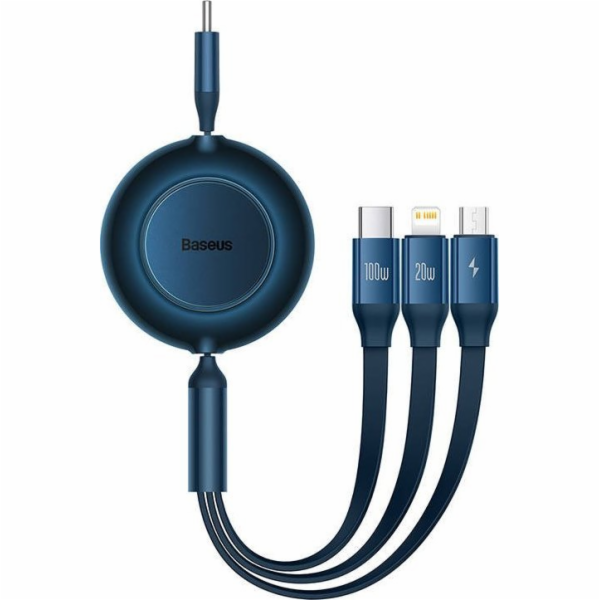 Kabel USB-C 3 v 1 Baseus Bright Mirror 4 pro micro USB / ...