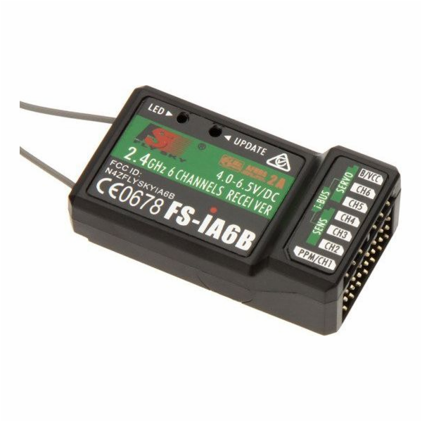 FlySky Receiver FS-iA6B, 6 channels AFHDS 2A