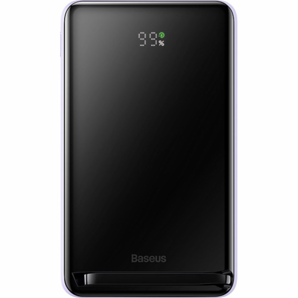 Powerbanka Baseus Magnetic 10000mAh, USB-C  20W (fialová)
