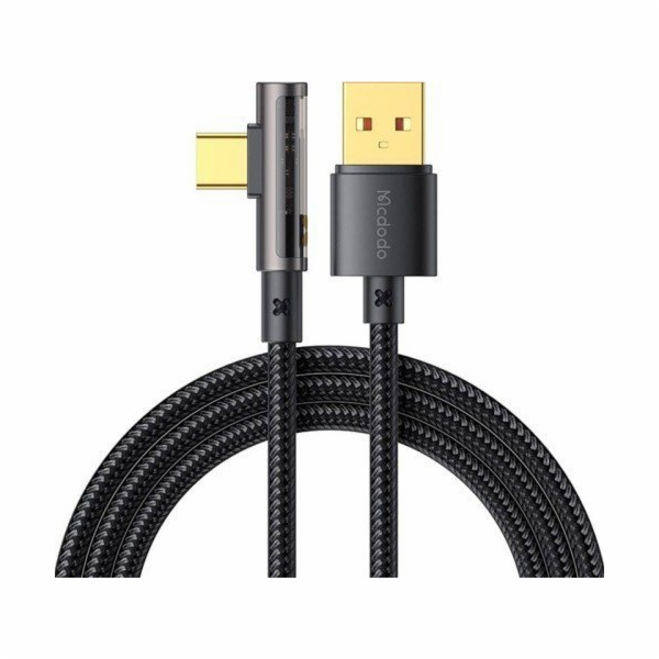 Kabel USB-C Prism 90 stupňů Mcdodo CA-3380, 6A, 1,2 m (če...