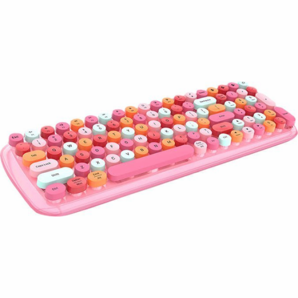 Bezdrátová klávesnice MOFII Candy BT (růžová)