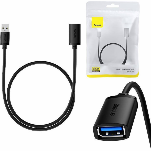 Prodlužovací kabel USB 3.0 Baseus samec - samice, řada Ai...