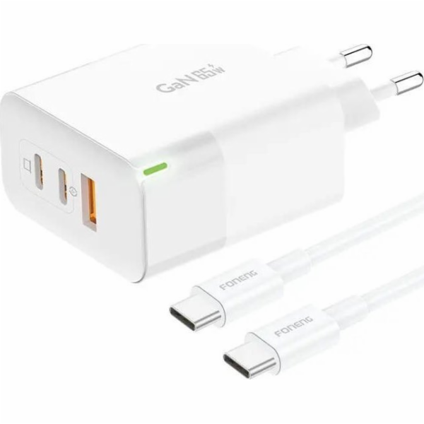 Foneng nabíječka Foneng GAN65 nástěnná nabíječka USB-A, U...