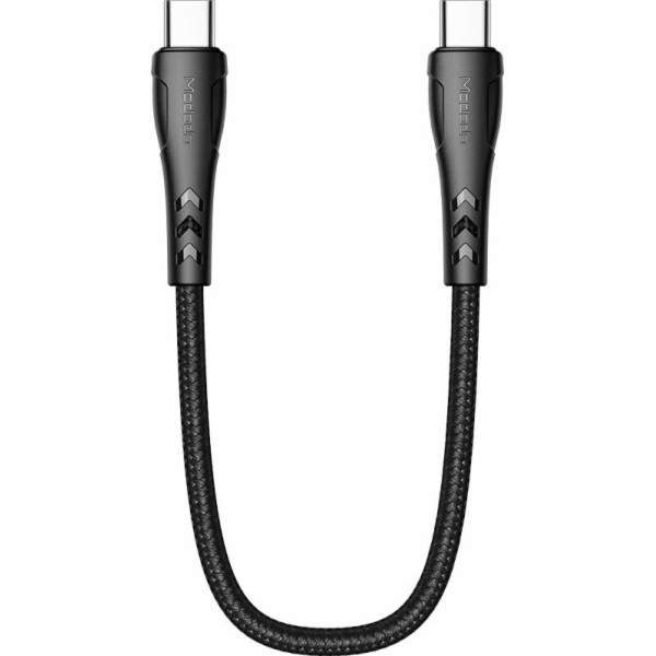 Kabel USB-C na USB-C Mcdodo CA-7640, PD 60W, 0,2 m (černý)