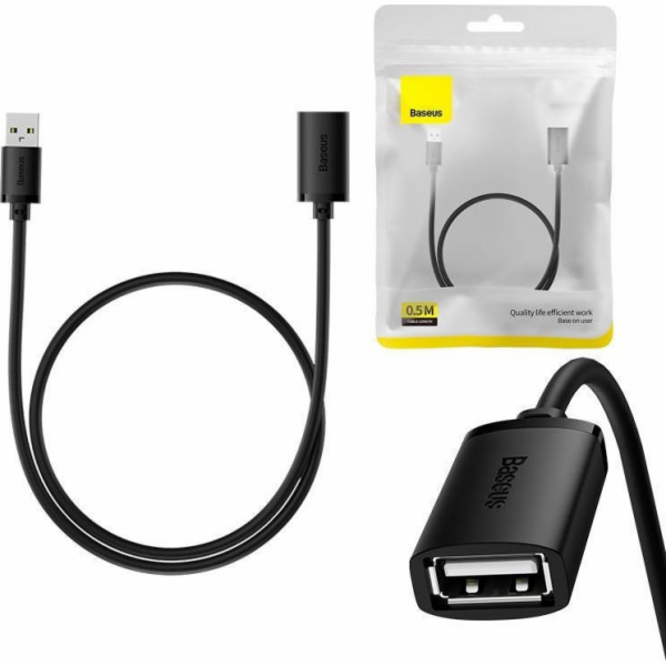 Prodlužovací kabel USB 2.0 Baseus samec - samice, řada Ai...
