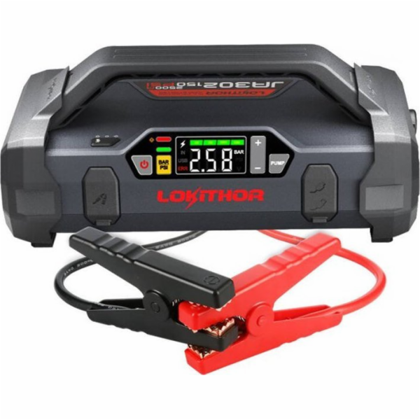 Powerbanka / Jump startér Lokithor JA302, 2500 A, kompres...