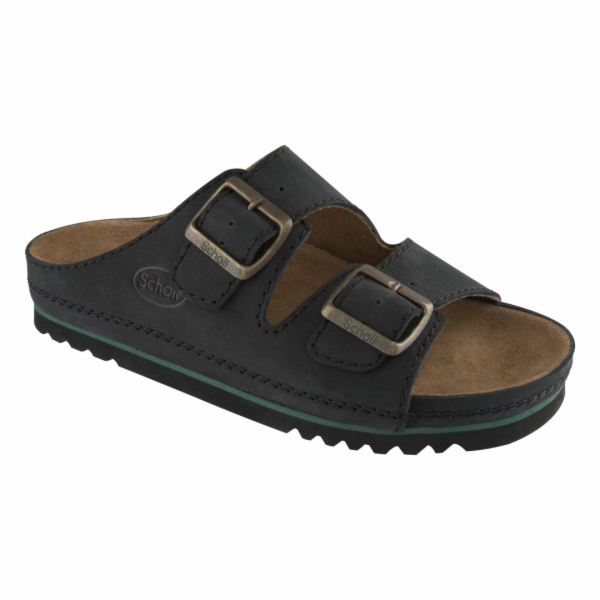 Scholl Air Bag - unisex sandály černé, velikost 43