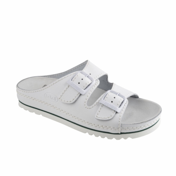 Scholl Air Bag - unisex sandály bílé, velikost 40