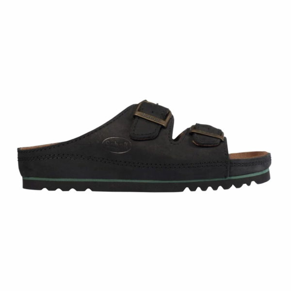 Scholl Air Bag - unisex sandály černé, velikost 38