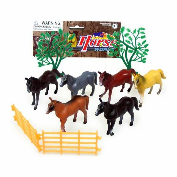 Figurka Hipo Horses 10 cm, 10 kusů (HSH001)