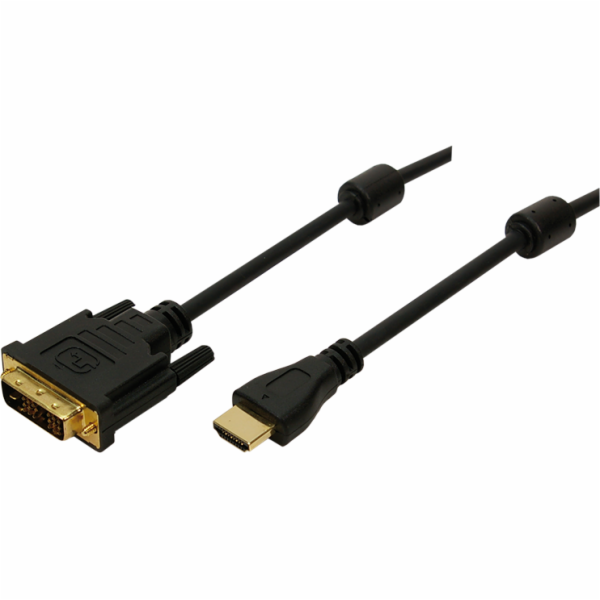 LogiLink HDMI - DVI-D kabel 5m černý (CH0015)