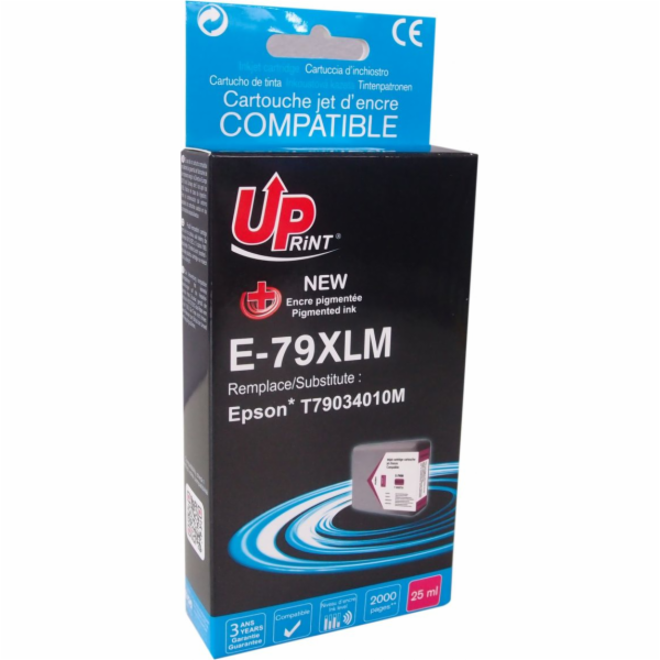 Inkoust UPrint E-79XLM / C13T79034010 (purpurový)