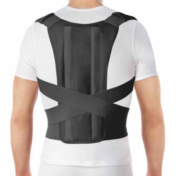 TOROS-GROUP Korzet pro korekci vad držení těla 651 černý,...