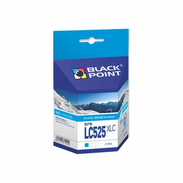 Inkoust Black Point BPBLC525XLC / LC-525XLC (azurová)