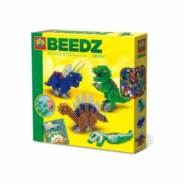 Zažehlovací korálky SES 3D Dinosauři