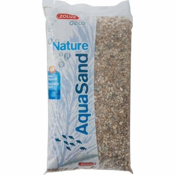 Zolux Aquasand Nature hrubozrnný křemen 12kg