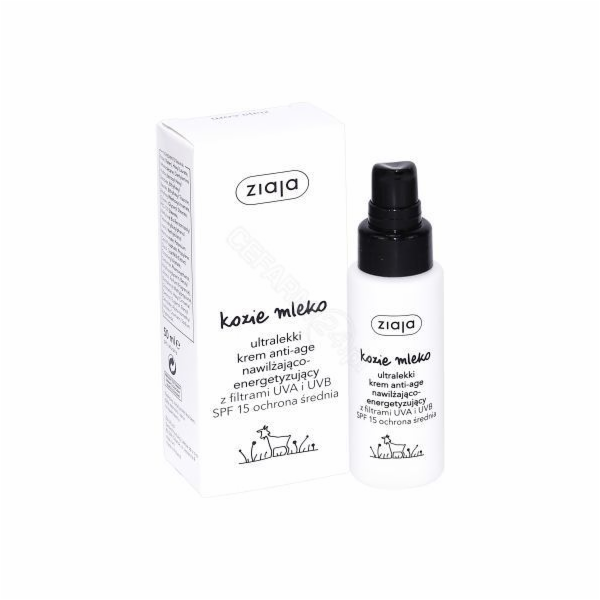 Ziaja Ultralehký krém s kozím mlékem SPF15 50ml