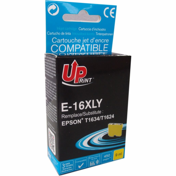 Inkoust UPrint E-16XLY / C13T16344010 (žlutý)