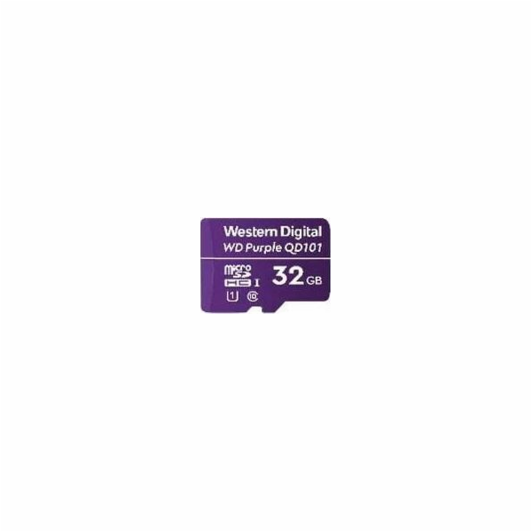 Karta WD Purple MicroSDHC 32 GB Class 10 UHS-I/U1 (WDD032...